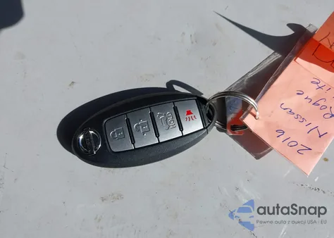 2016 Nissan Rogue Sv z USA, uszkodzony, nr VIN 5N1AT2MV9GC833376